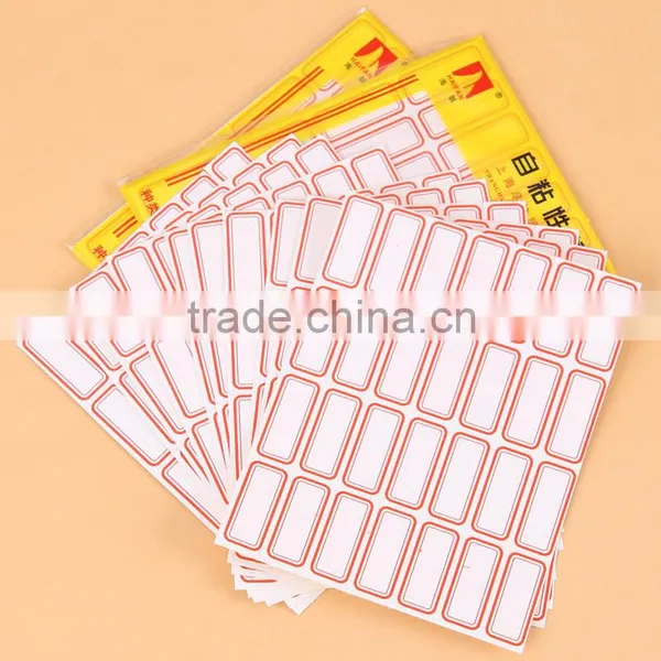 Unique Adhesive Label Sticker Self Adhesive Label