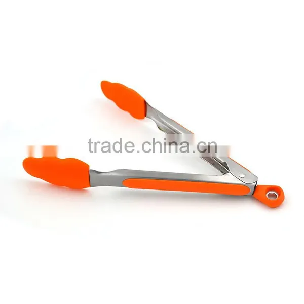 OEM Kitchen 304 Silicone Stainless Steel Tools Silicone Cooking Utensils photo-2