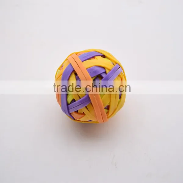 High Quality Clear Silicone Rubber Band Ball, Mini Rubber Ball photo-5