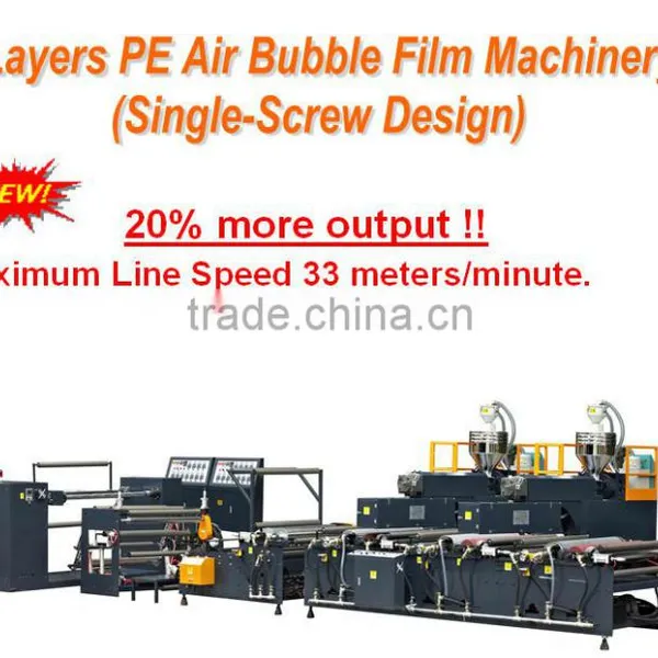 Plastic PE Film Blowing High Speed Machine photo-2