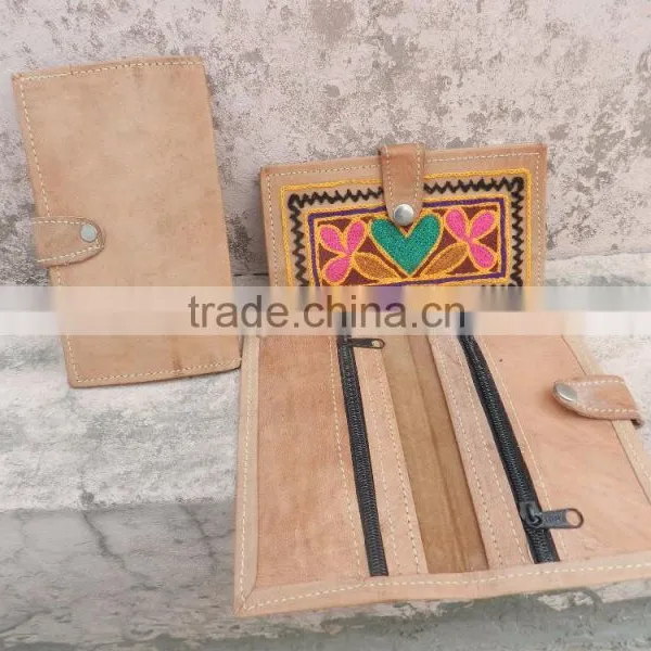 Real Goat Leather Hand Made Wallets With Hand Crafted Embossing Work photo-2