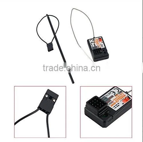 Flysky 2.4Ghz 3CH FS-GR3E Receiver for Flysky GT3C Transmitter photo-3