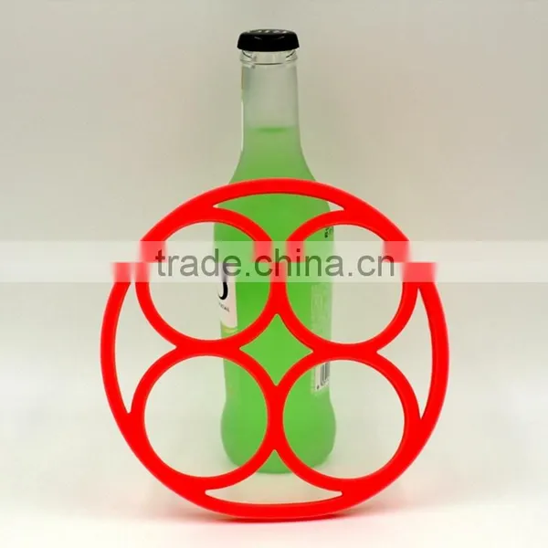 Kitchen Hot Pot Heat-resistant Silicone Mat/silicone Trivet Pot Holder photo-3