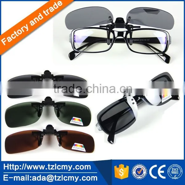 The Polarized Lens Clip on Reading Glasses to be a Sunglasses