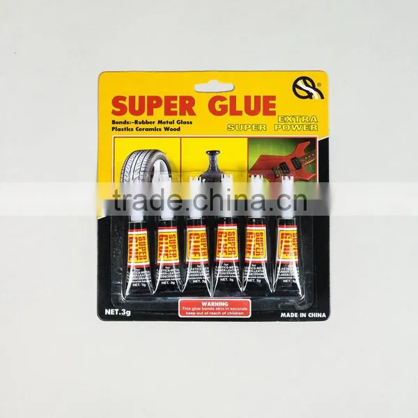 6pkextra Strong Epoxy Premium Quality Super Glue for Plastic Glass Rubber Paper photo-2