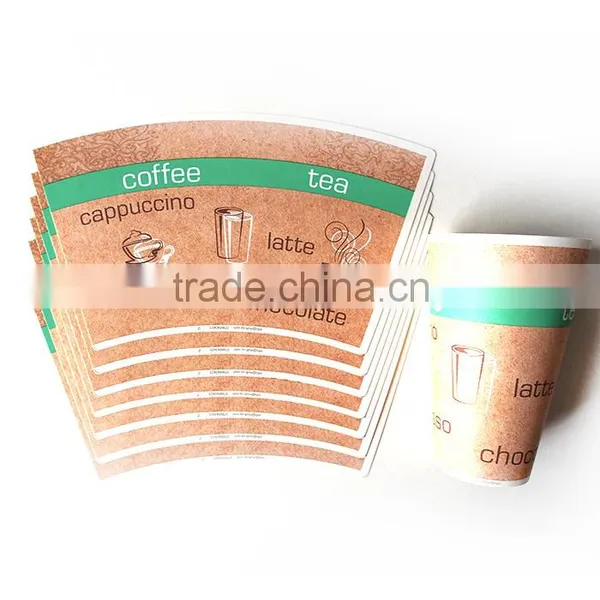 Hangzhou LvYang/GoBest PE Coated Paper Cup Blank/ Paper Cup Fan photo-5