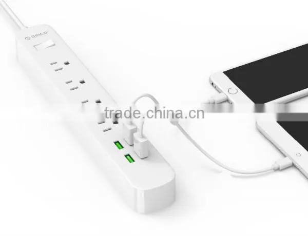 2015 HOT SALE ORICO OEM ODPC-4A4U Surge Protector With Smart USB Charger Power Strip photo-2