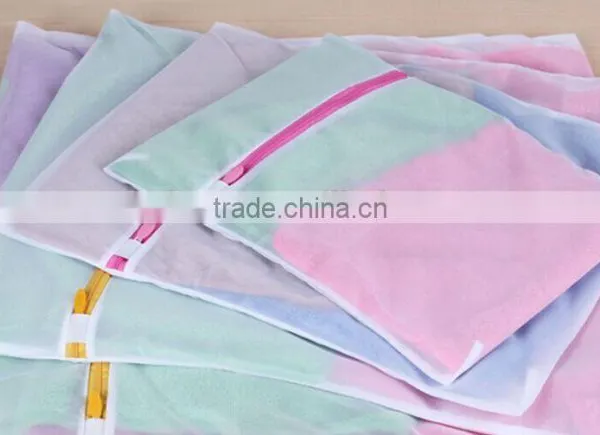 Mesh Zipper Laundry Cloth Washing Bag