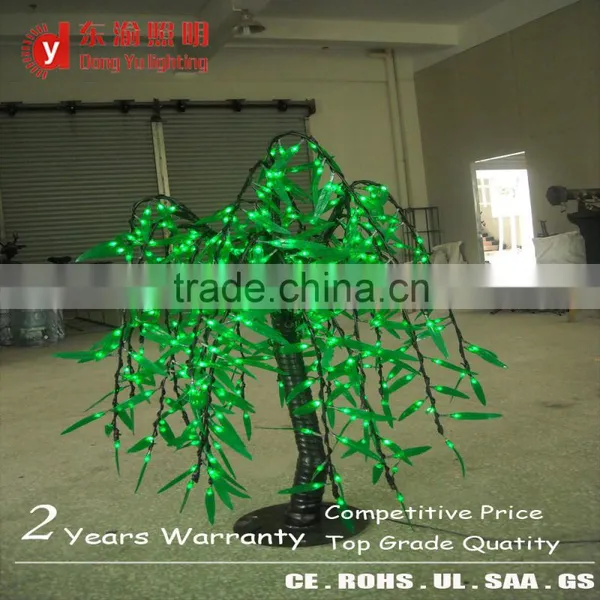Garden Street Road Decoration Artificial Tree LED Light High Simulation LED Willow Tree Plant Lights photo-4