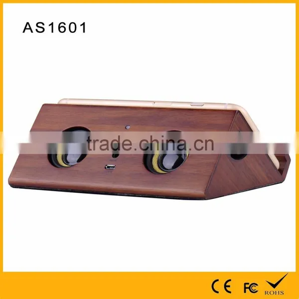 Factory Private Model Wooden Speaker Wireless for Iphone Ipad