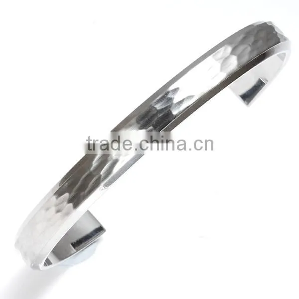 hot sale! new fashion open cuff bangles bracelet wrist bracelet stainless steel flex bangle