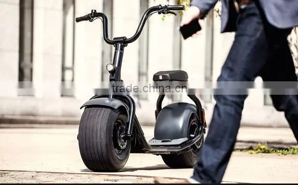 800W Electric Scooter City Mobility Seat Electric Motorcycle With 18*9.5inch Wheel photo-2