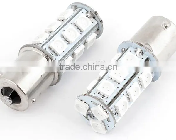 RV LED Light Interior Lamp 12V DC Car 1157 18 LED 5050 SMD Brake Reversing Light Bulb Red Light