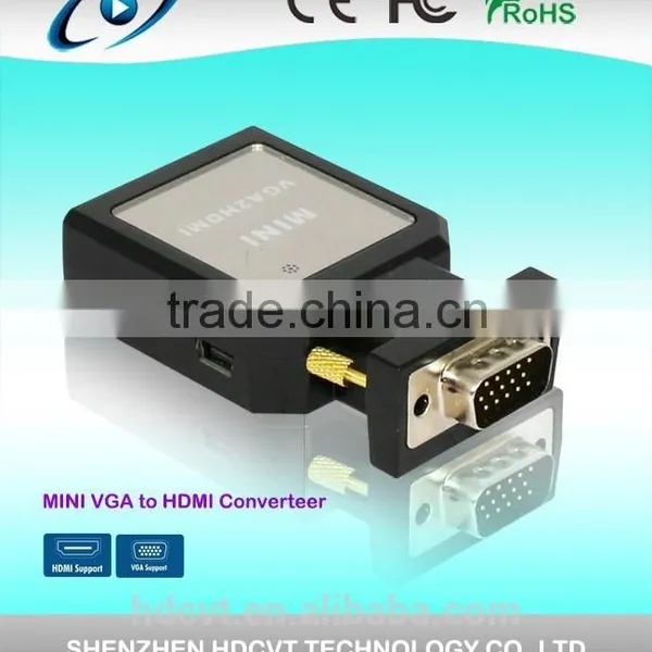 HOT DEAL1080P MINI VGA2HDMI Converter photo-3