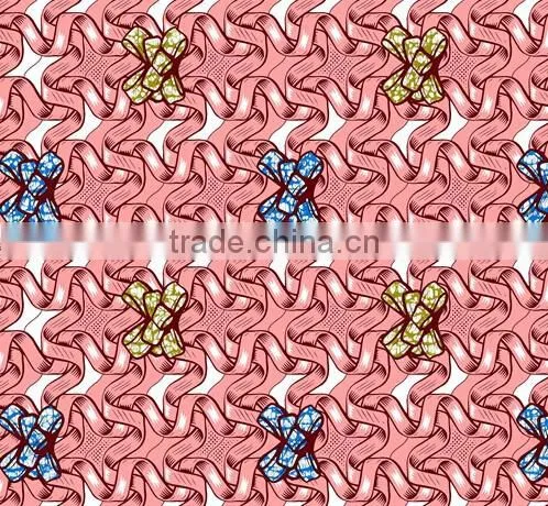 HOT SALE!!!wholesale China Factory 100% Cotton African Wax Printed Fabric photo-2