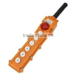 crane switch , 7 buttons electrical hoist switch,remote control switch can be english letter COB-63H
