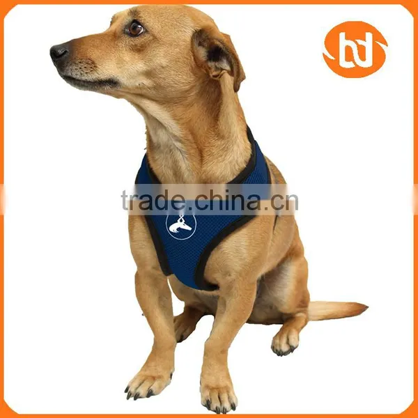 Soft Mesh Fabric Puppy Dog Lead Leash with Clip Pet Adjustable Harness Vest