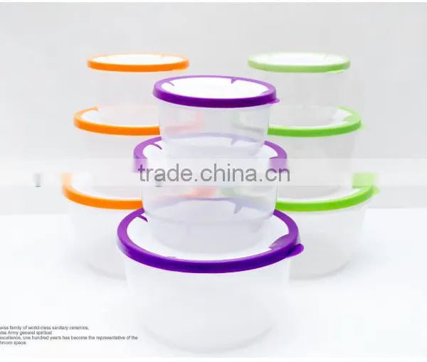 Hot Sale 3pcs Food and Fruit Storage Boxes ,plastic Storage Boxes,3 Color for Choice photo-4