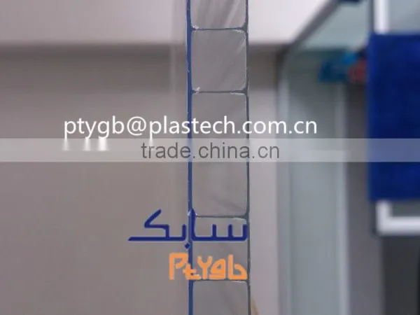 Factory Direct Twin Wall Polycarbonate Panel Polycarbonate Price per kg photo-2