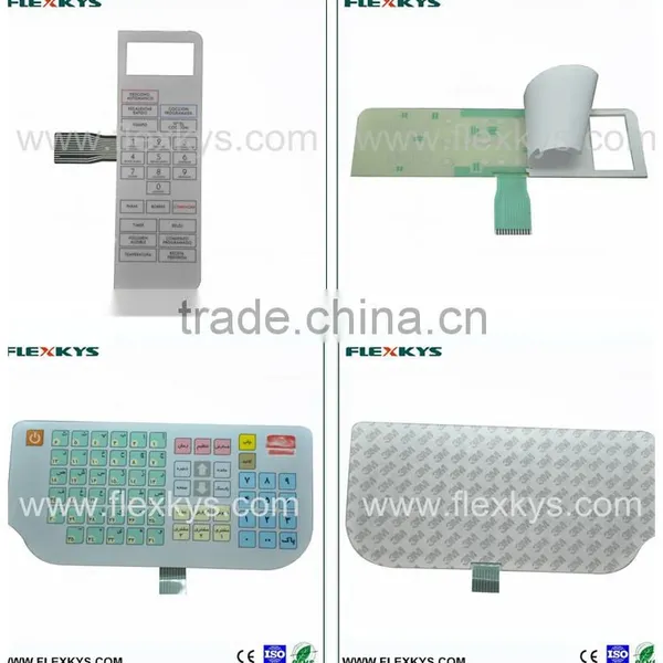 OEM Flat Keys Membrane Keypad With Technical Support for Microwave Oven photo-6