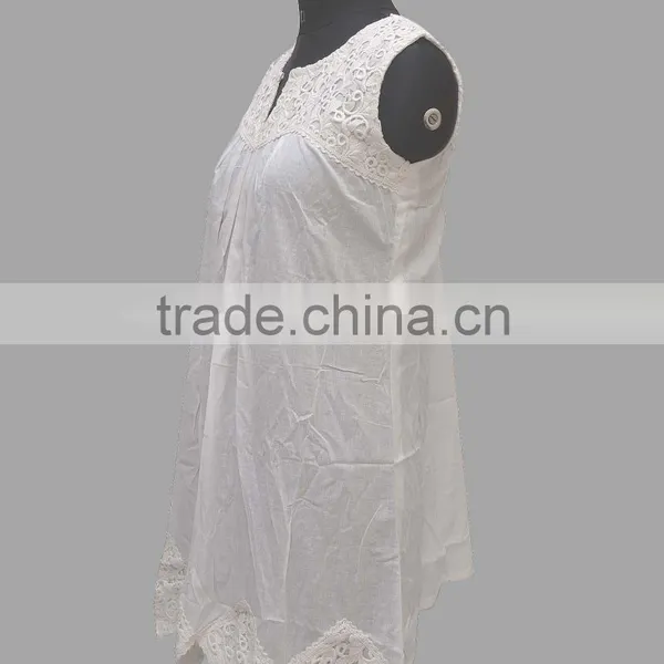 Cotton Embroidery Top photo-2
