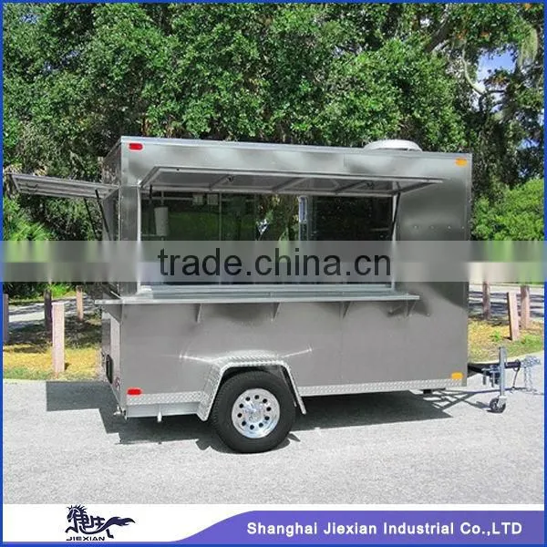 JX-FS300C Solid Outdoor Mobile Camper Trailer Stainless Steel Kitchen for Sale