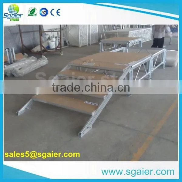 Fashion 4ftx8ft Aluminum Stage Deck Festival Stage Hire From Sgaier photo-3