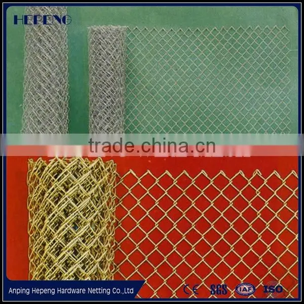 Hot Sale Electro Galvanized Chain Link Fence For Garden/Sport Fence photo-2