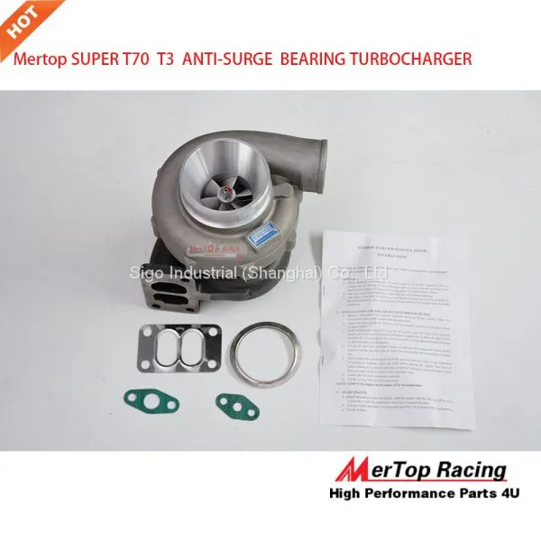 Mertop UPGRADE SUPER T70 TURBOCHARGER T3 DIVIDED INLET/3.0