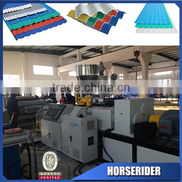 Hot Sale Transparent Plastic Roof Tile Sheet Plate Production Line Producer photo-5
