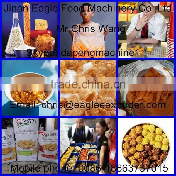 Screw Extruder Maize Corn Flakes Processing Equipment Low Consumption photo-6