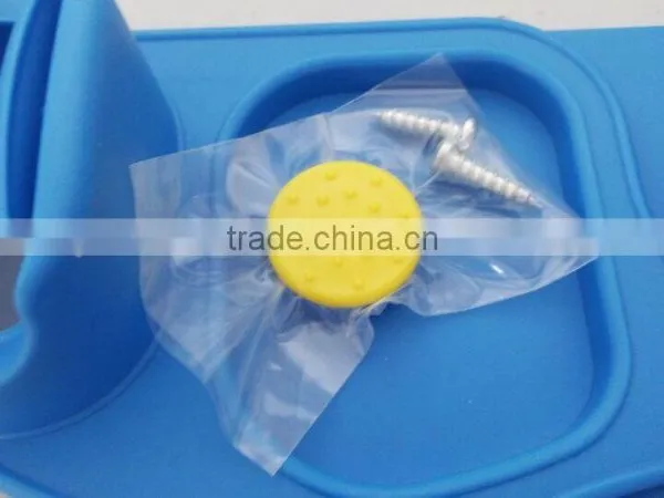Plastic Besom and Mop Hook Rack With Glue and Screw photo-3