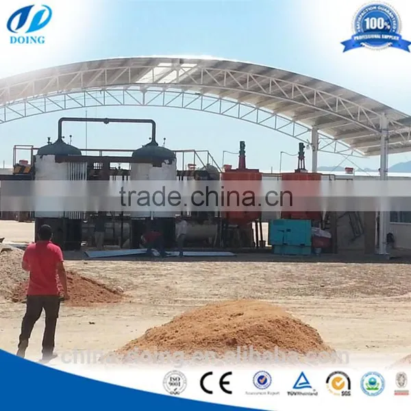 Hot Selling in 2016 Used Engine Oil Refininf Machine Waste Tire Recycle to Diesel photo-2