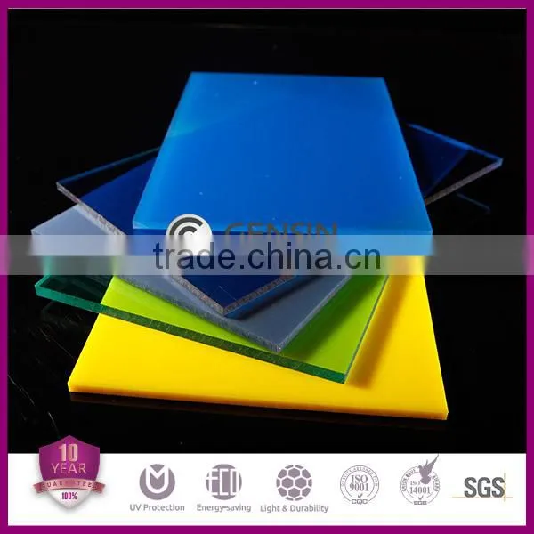 Grade A Material High Impact Resistance Transparent PC Material Polycarbonate Sound Barrier Panels photo-3