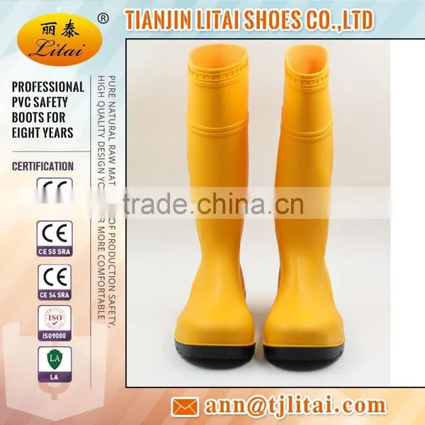 PVC Safety Boots,,rian Boots,s4steel Toe Boots, photo-5