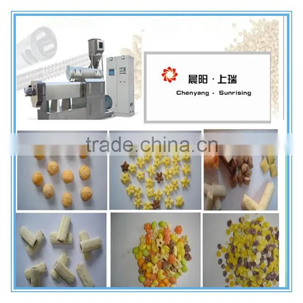 Stainless Steel Delicious Extrusion Food Equipment Inflating Food Production Line photo-2