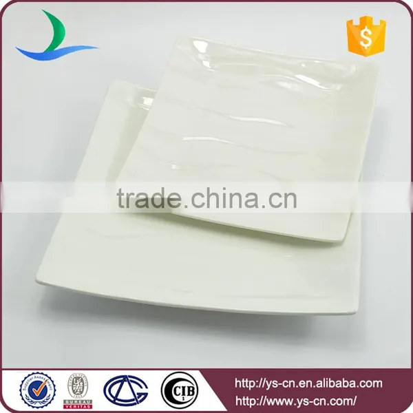 Wholesale Restaurant Cheap Porcelain Bulk White Catering Dinner Plates photo-3