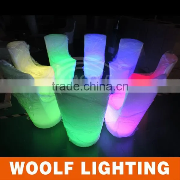 2014 Hot !!! Color Changing Rechargeable Led Furniture Led Dinner Chair photo-4