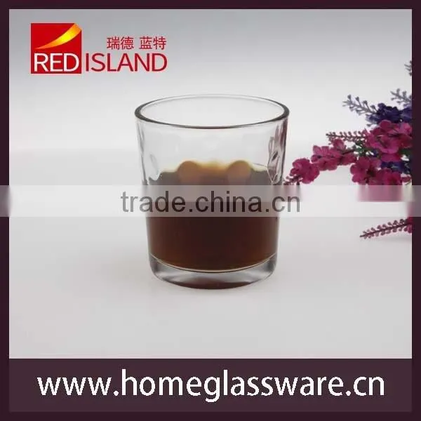 Glass Manufactory Supply Whisky Glass With Dot Patten Glass Cup photo-2