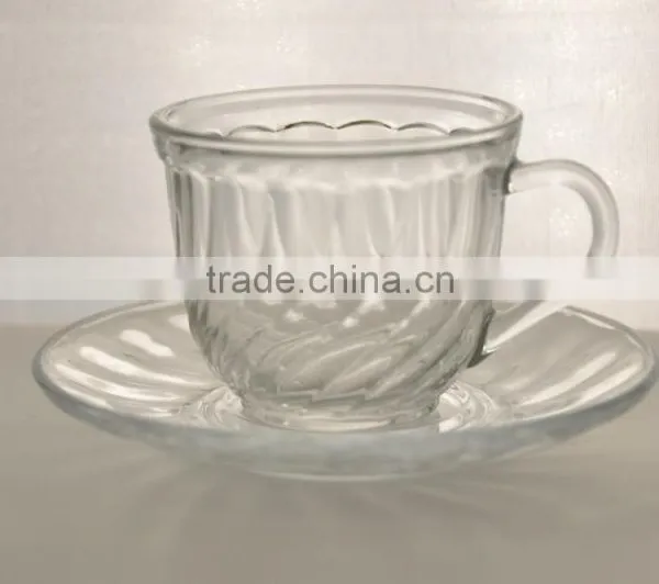 With FDA/SGS Certification Anhui Factory Supply Wholesale Bulk Tea Cup and Saucer Sets for Espresso photo-2