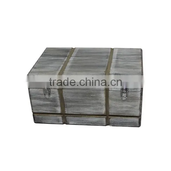 Top Quality Home Storage Boxes Customized Antique Style Pine Wood Box photo-5