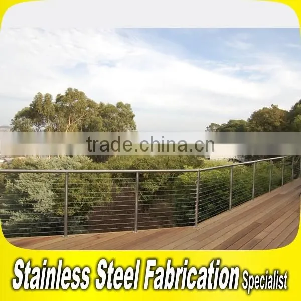 Residential Modern Design Stainless Steel Balcony Barrier photo-2
