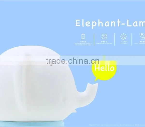 Newest Arrival Elephant Tourch Induction Night Lamp, USB Power Supply Lighting photo-2