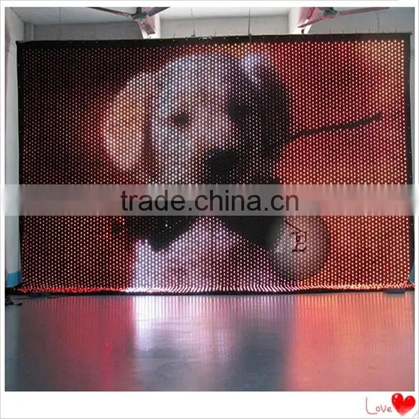 Wholesaler Dmx512 Sewn Rental Curtain Wall Led Backdrop Decoration photo-4