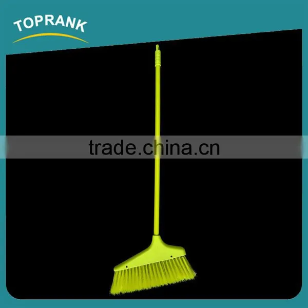 Toprank China Hot Sell Plastic Floor Cleaning Brush Broom Dustpan Set Sweep Easy Broom Plastic Broom With Long Handle Dustpan photo-3