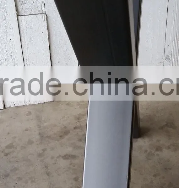 UK Hot-selling Solid Wooden Coffee Table Metal Iron X Shape Leg photo-4