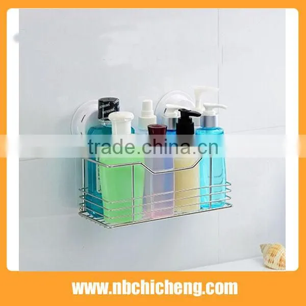 2016 Large Bath Toiletries Holder Suction Wash Supplies Rack photo-2