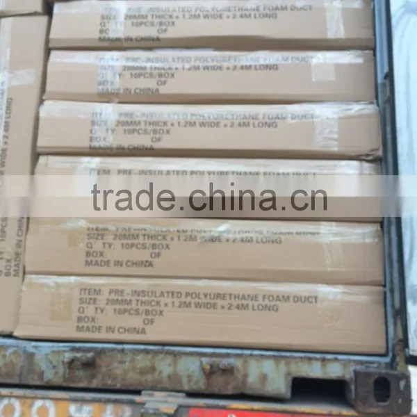 20-50mm PU Foam Air Duct Board for HVAC photo-4