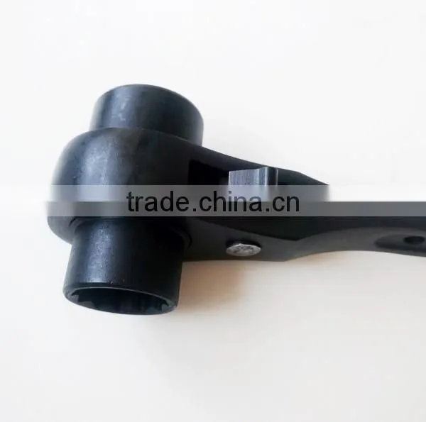 Reversible Ratchet Podger Scaffolding Spanner 19/22mm photo-2