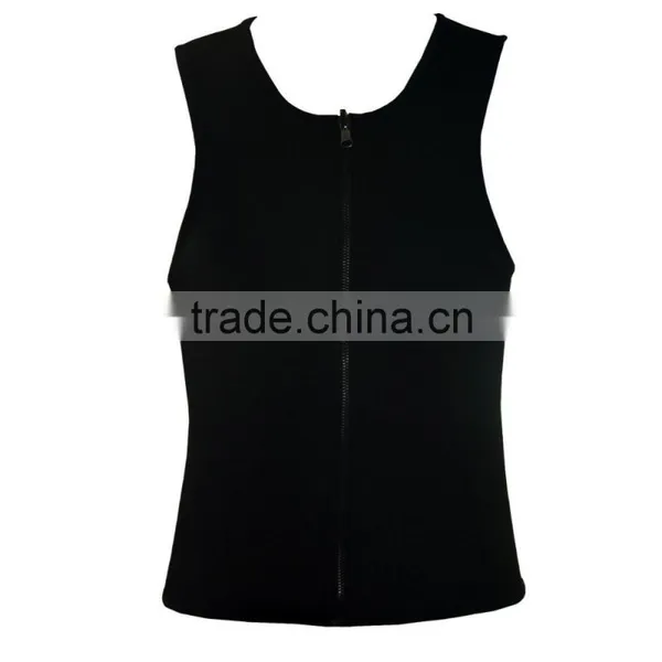 Slim Body Shaper Neoprene Mens Slimming Vest Sexy Undershirt Vests photo-3